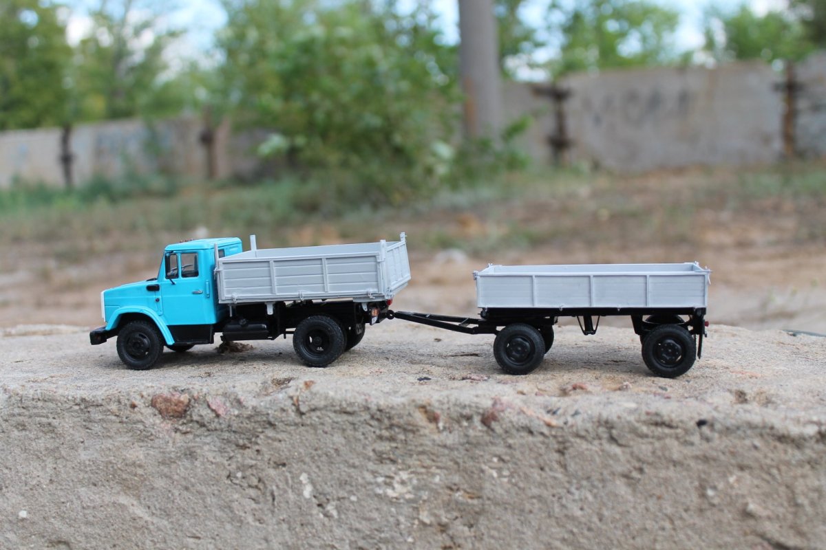 ЗИЛ 4502 С прицепом