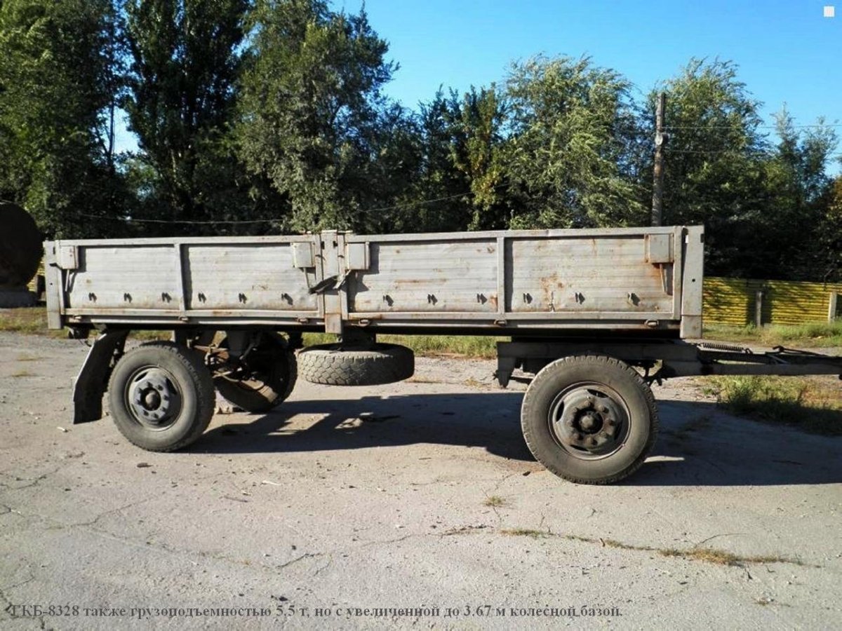 Бортовой прицеп ГКБ 8328