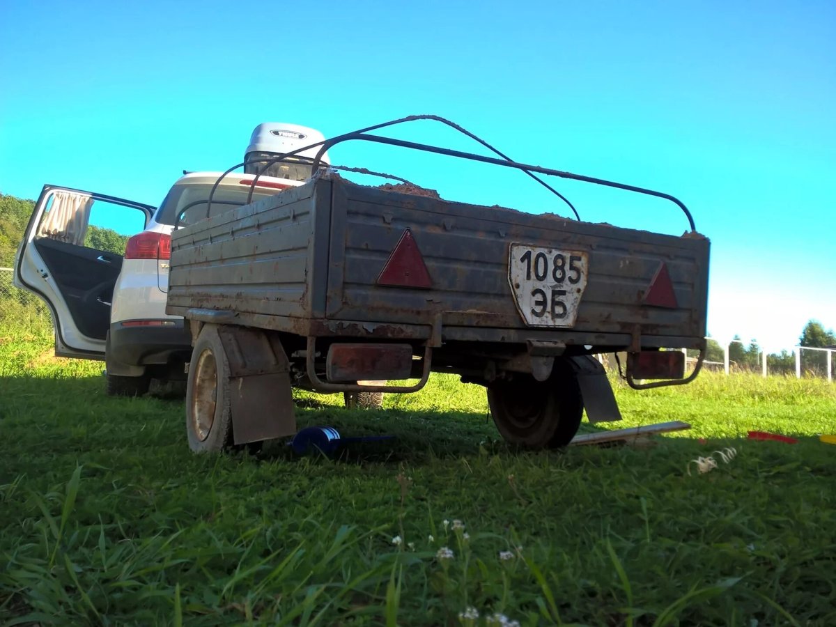 Прицеп СМЗ по ЗИЛ