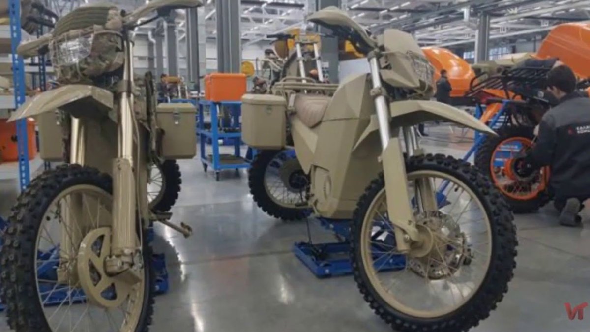 Электромотоцикл концерна Калашников