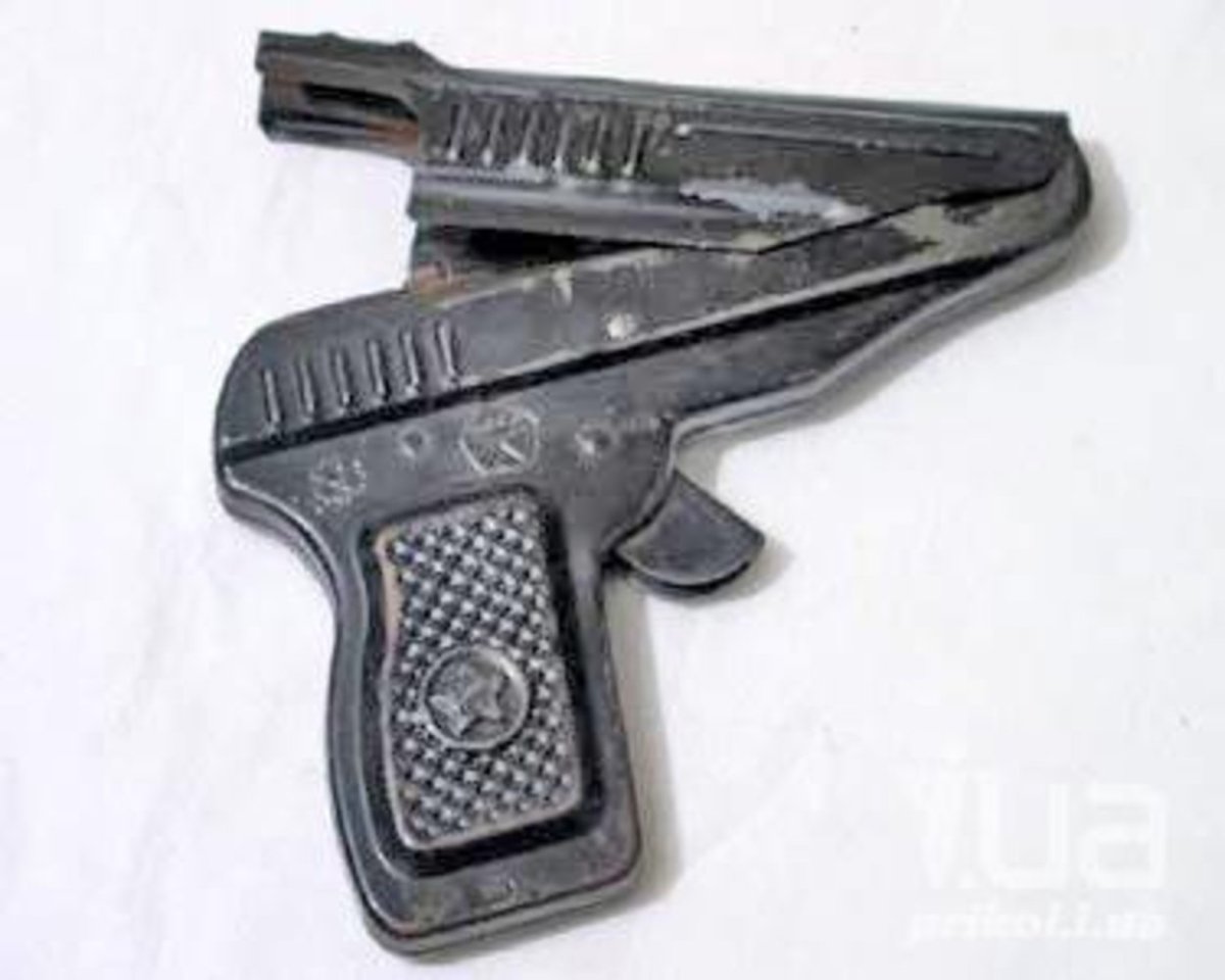 Пистонный пистолет СССР