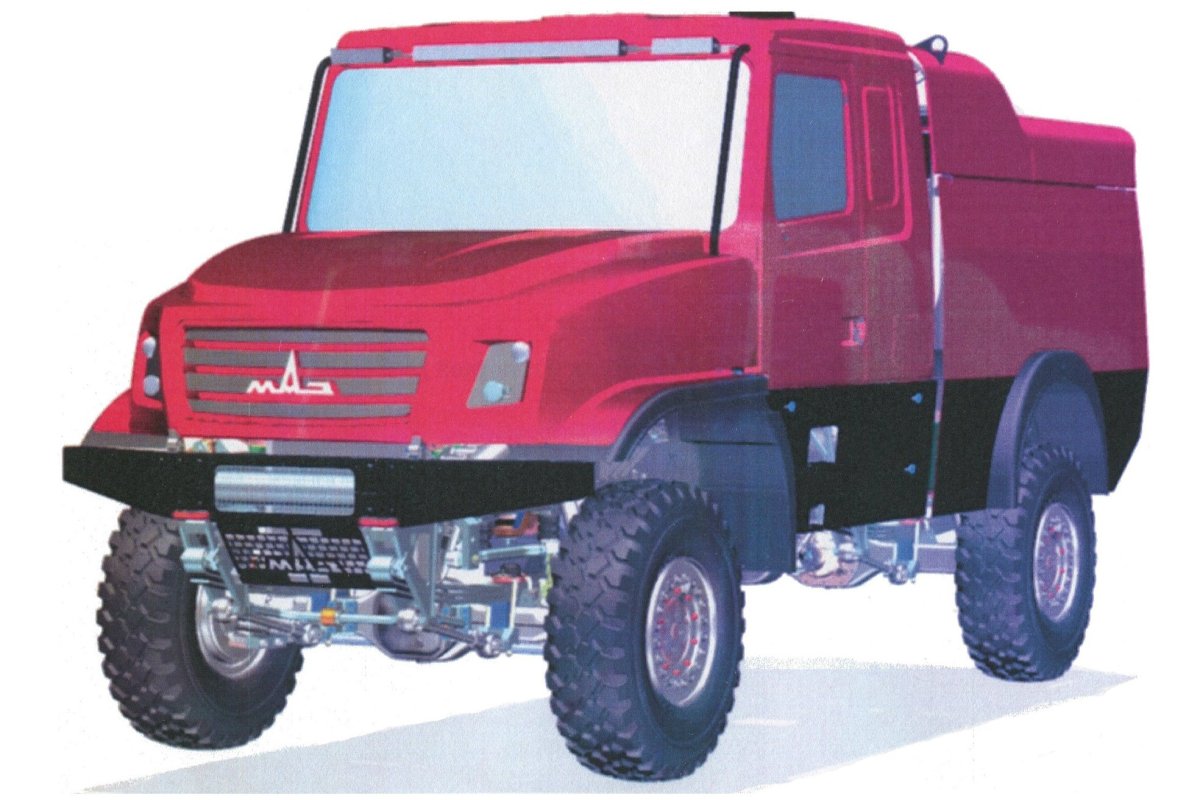 Капотный грузовик МАЗ