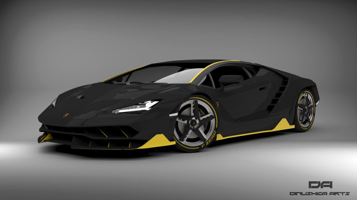 Lamborghini Centenario Black