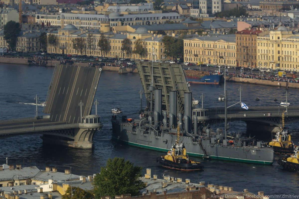Крейсер Аврора в Санкт-Петербурге