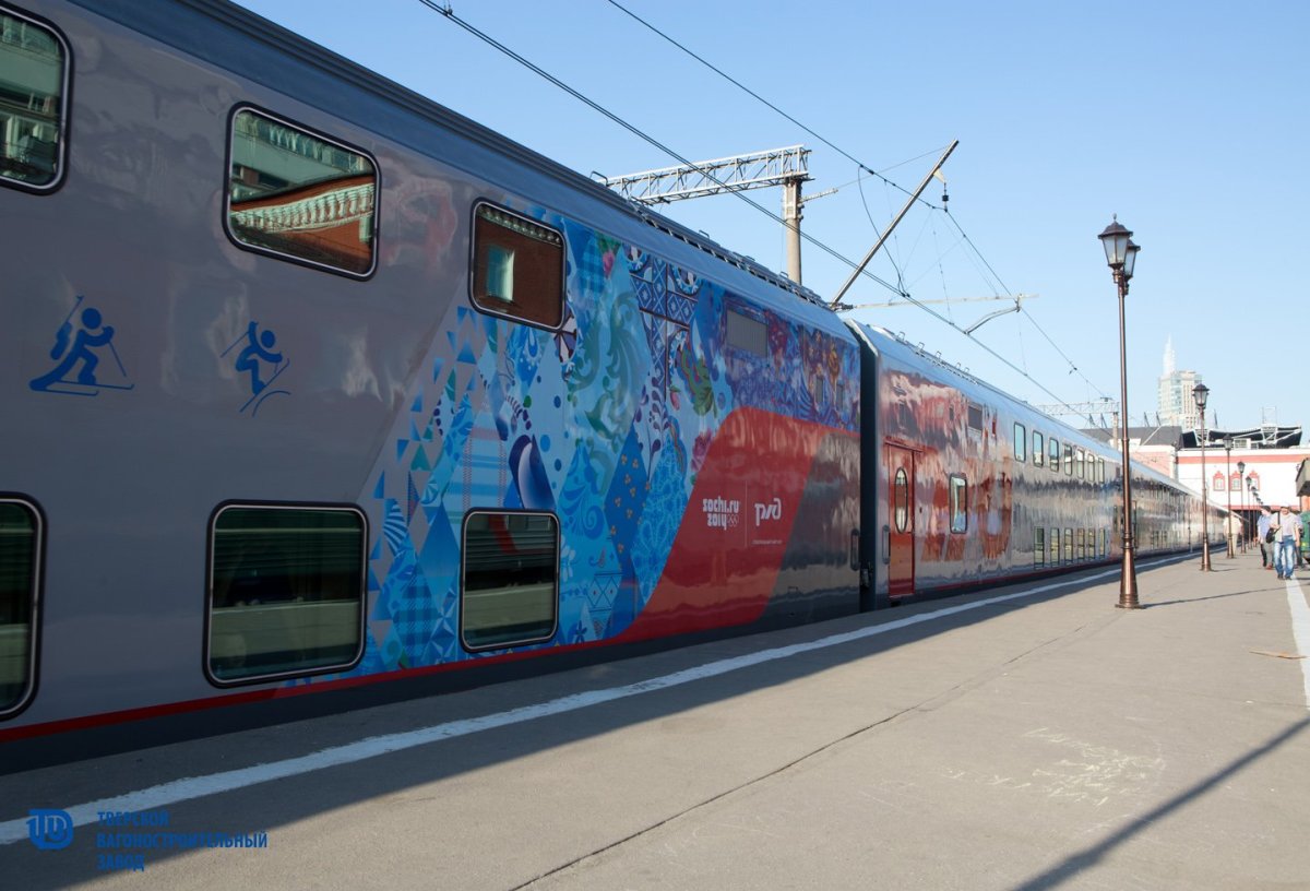 Двухэтажный поезд ТВЗ