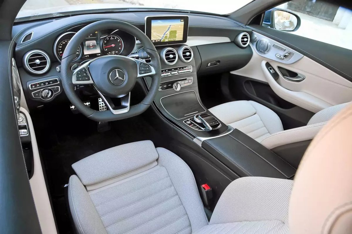 Мерседес е300 купе салон