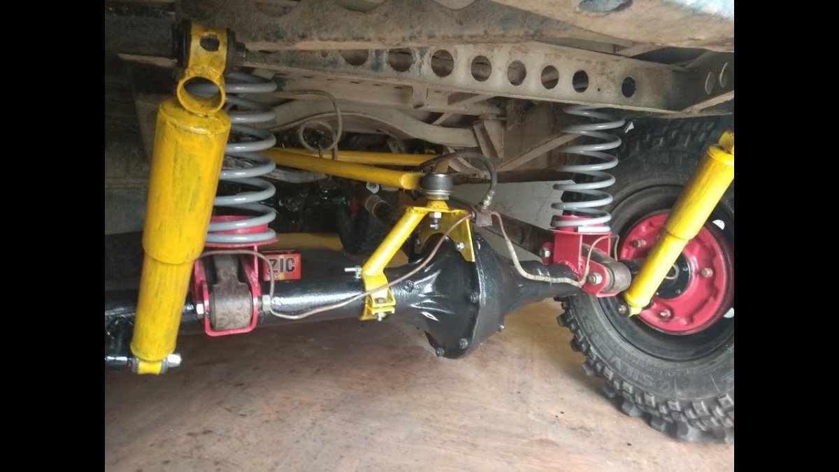 Задняя подвеска УАЗ 469