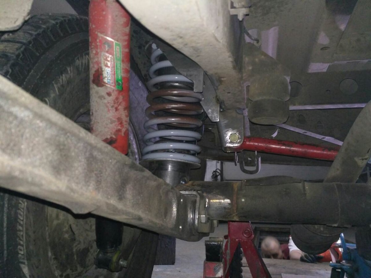 Пружинная подвеска на УАЗ Патриот
