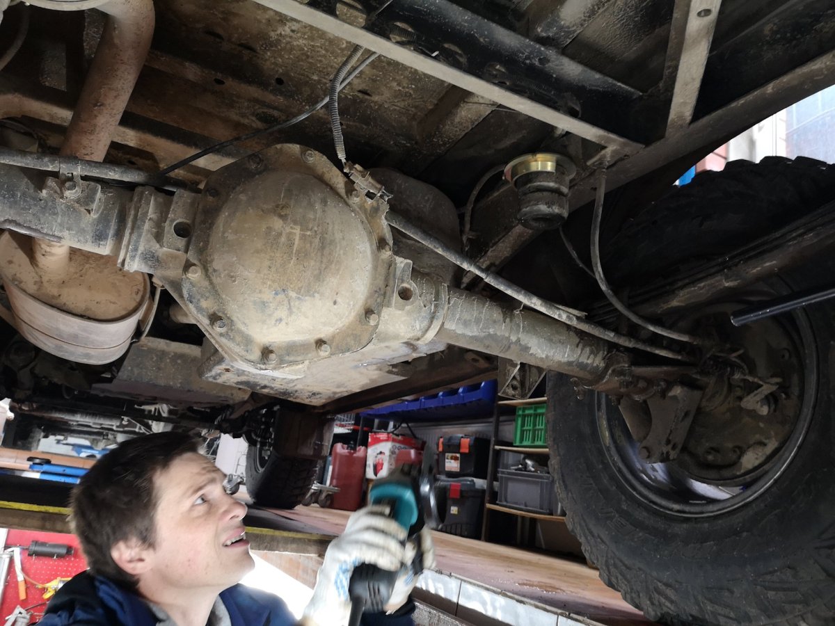 Задняя подвеска УАЗ Патриот 2015