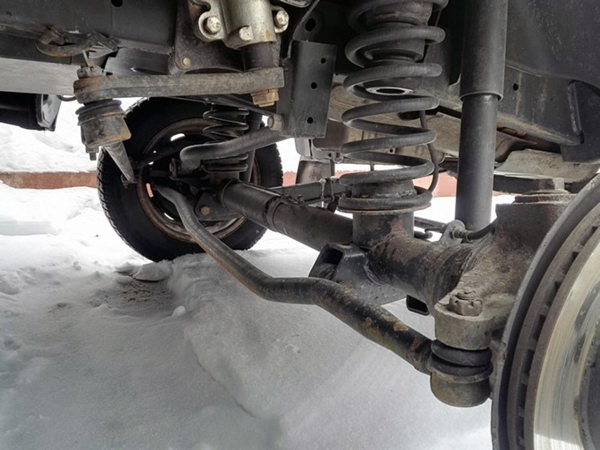 Передняя подвеска УАЗ Патриот