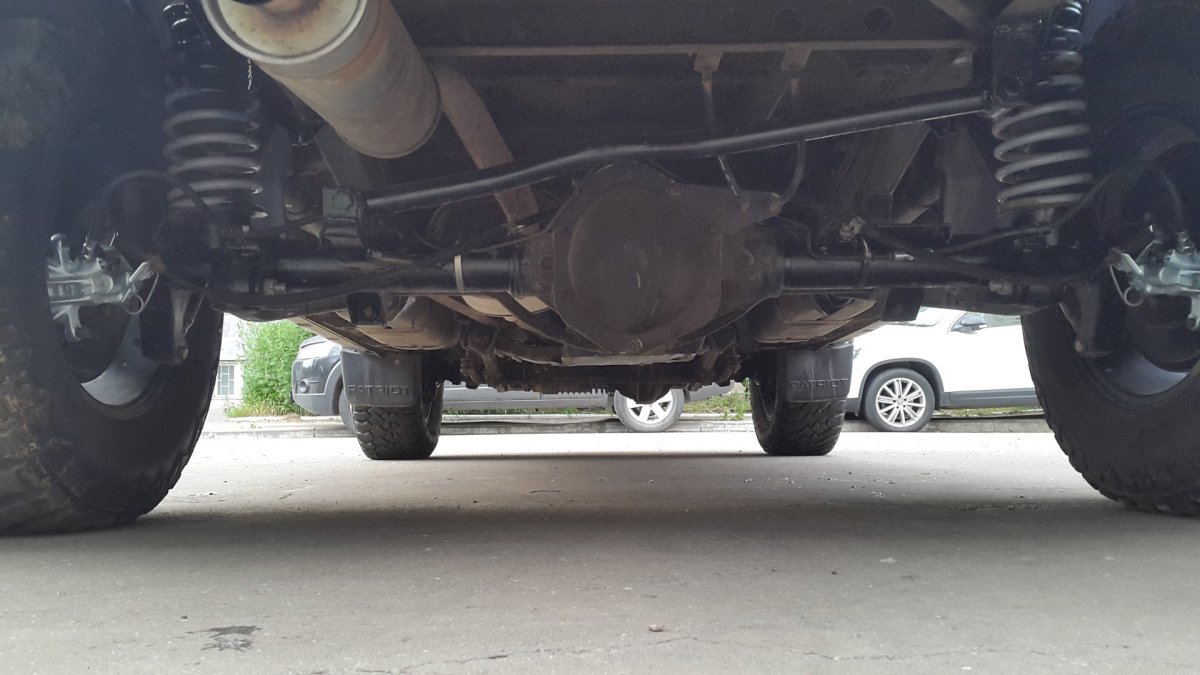 Задняя подвеска УАЗ 3163 Патриот