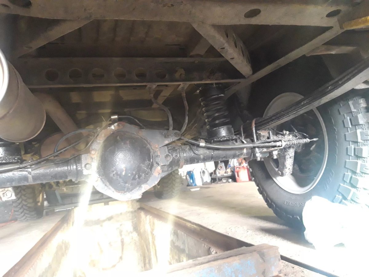 Задняя подвеска УАЗ Патриот пикап