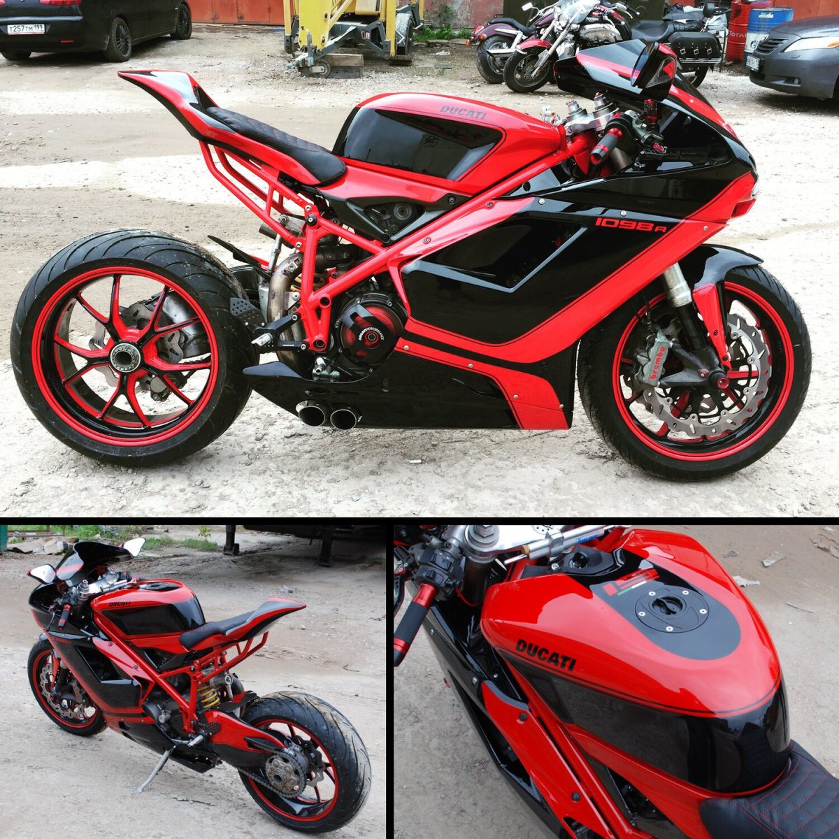 Как в гаражных условиях покрасить мотоцикл