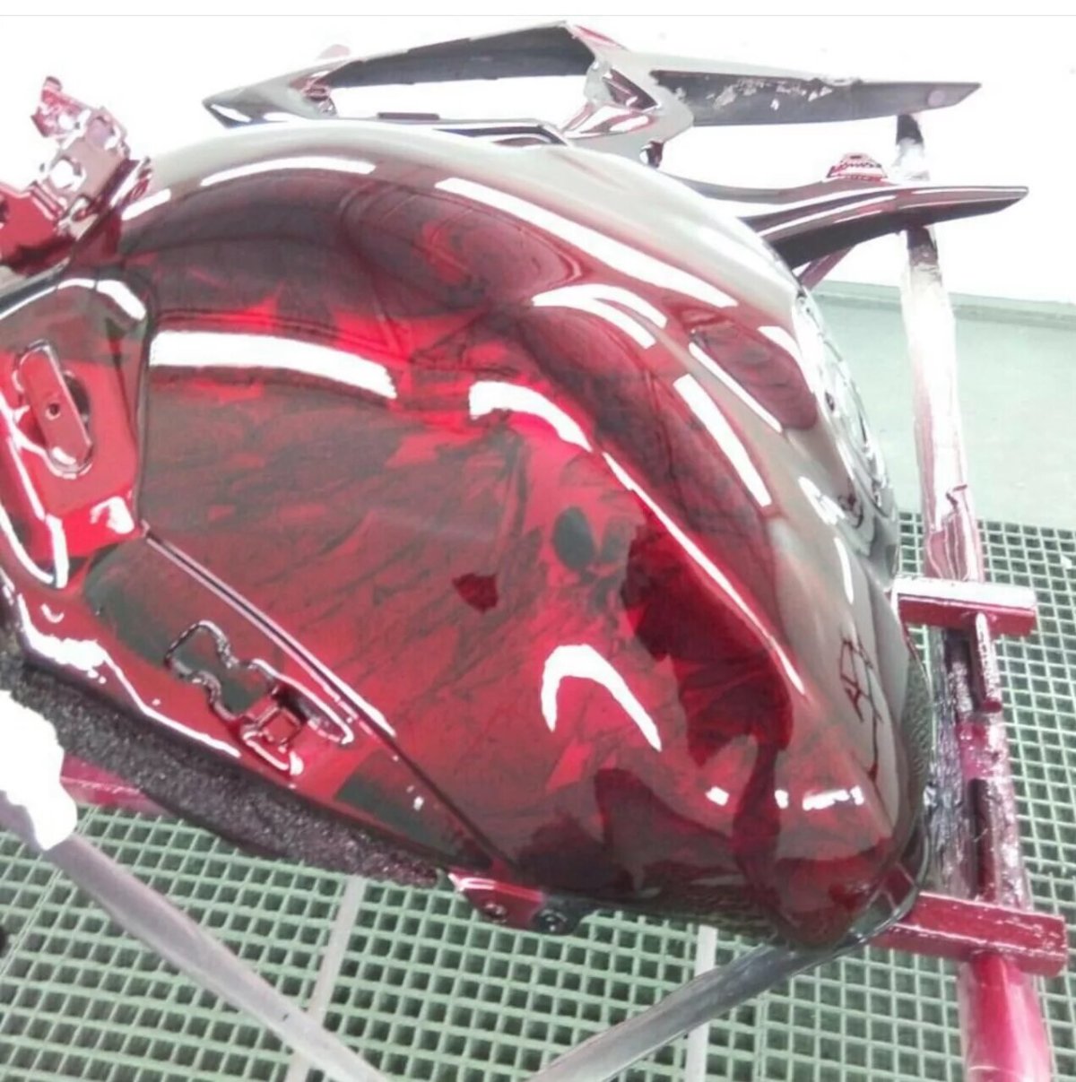 Мотоцикл покраска Кенди