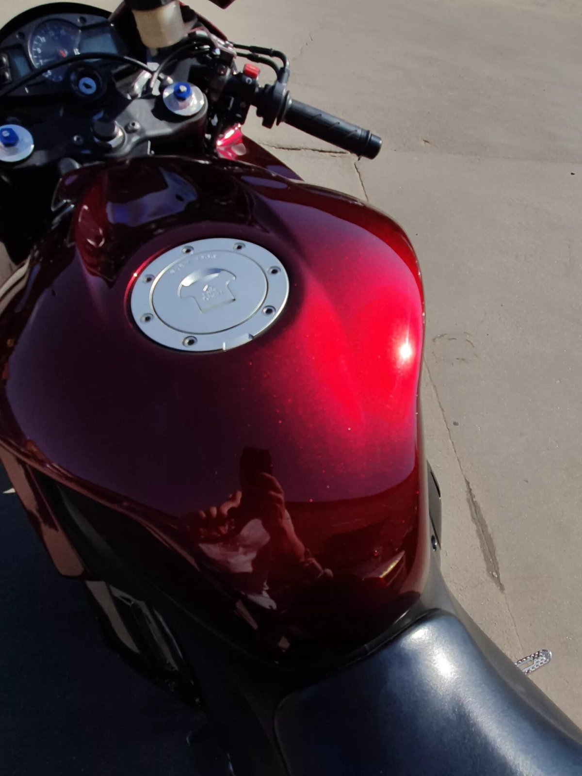 Honda cbr600rr Кэнди красный