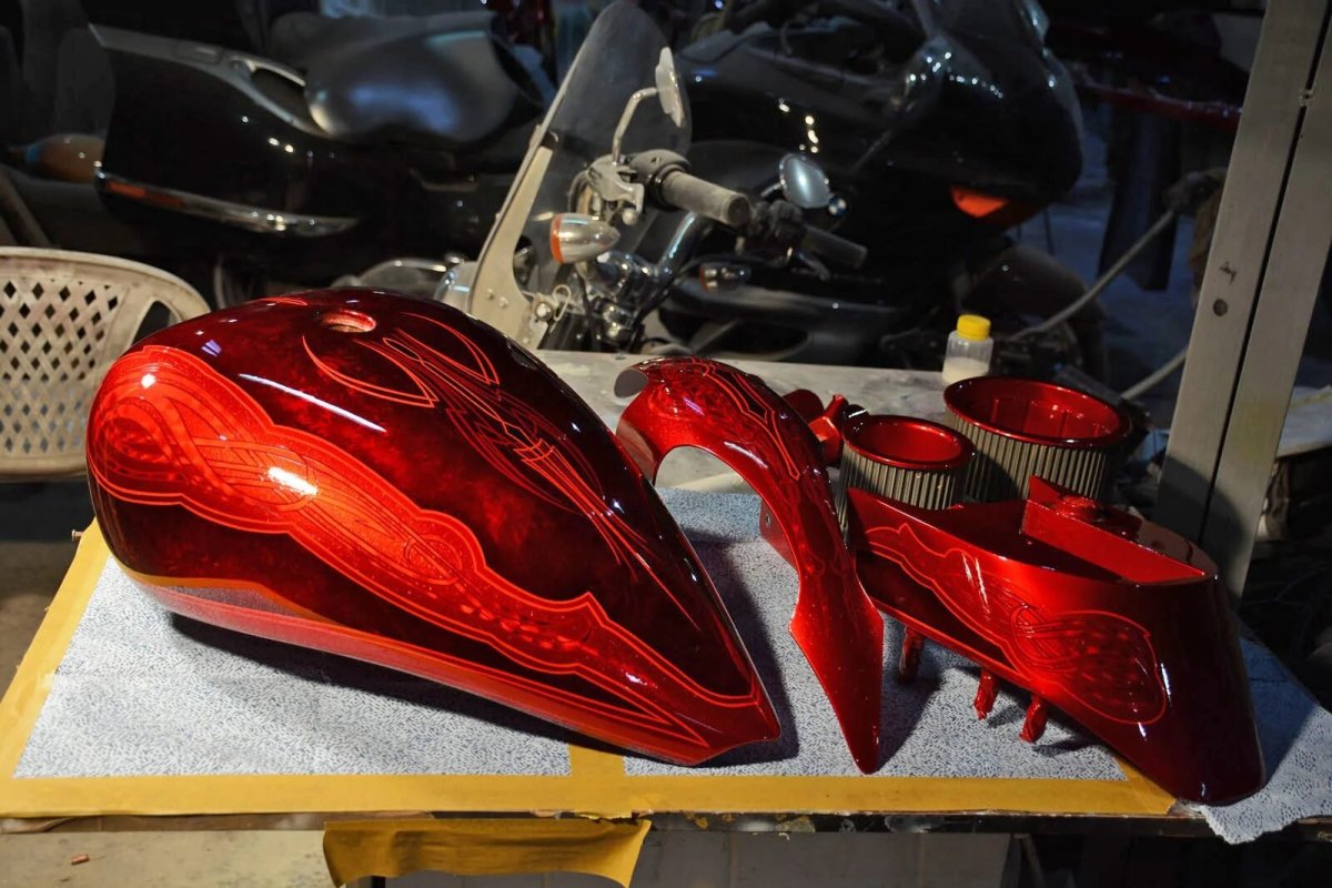 Кэнди цвет мотоцикл