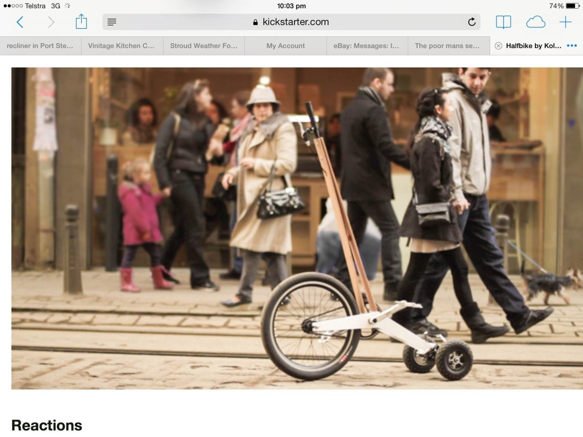 Велосипед из будущего