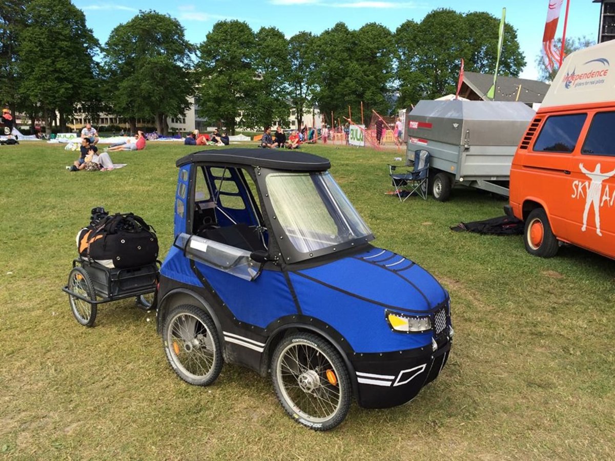 Веломобиль шведский PODRIDE