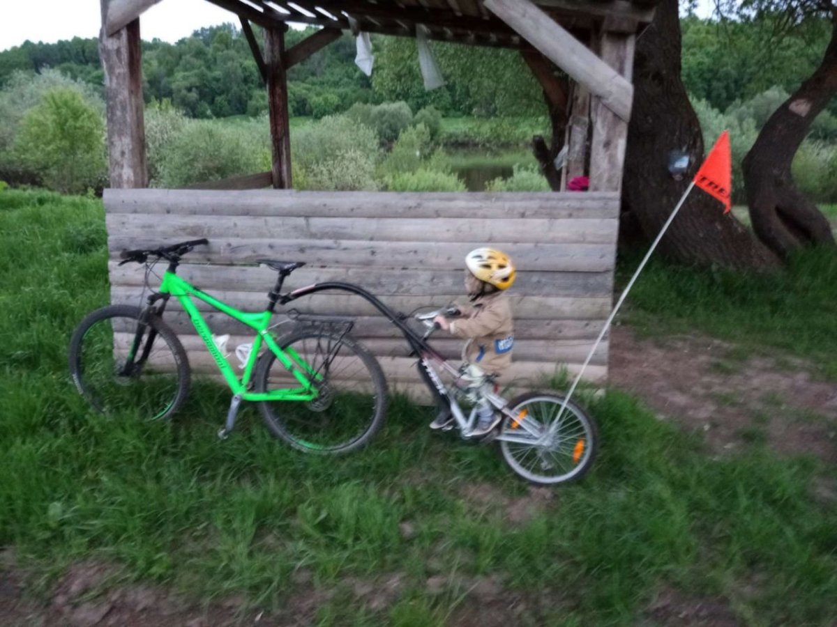 Велоприцеп Trek