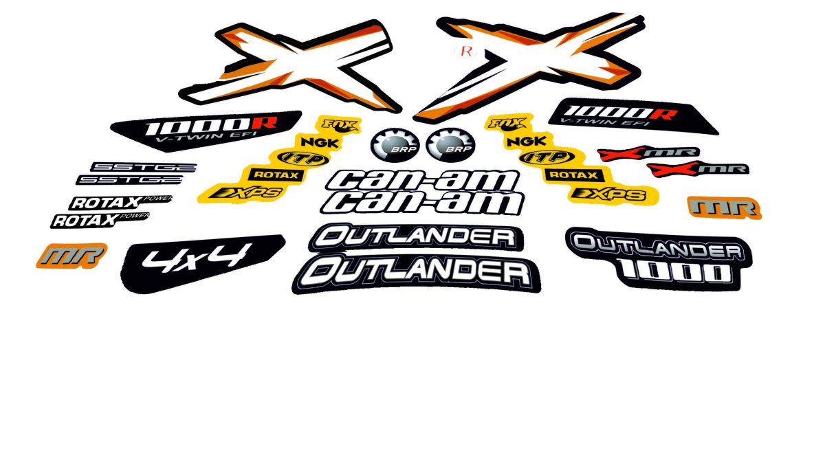 Наклейки BRP g2 оригинальные