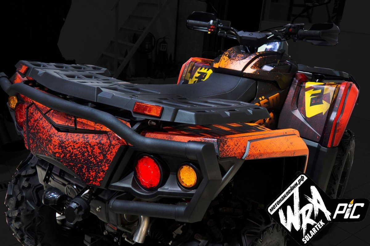 Стандартные наклейки на квадроцикл Odes 1000