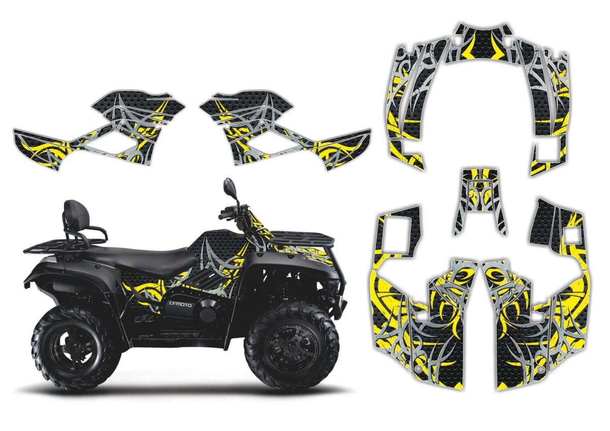 Наклейки на CF Moto x6