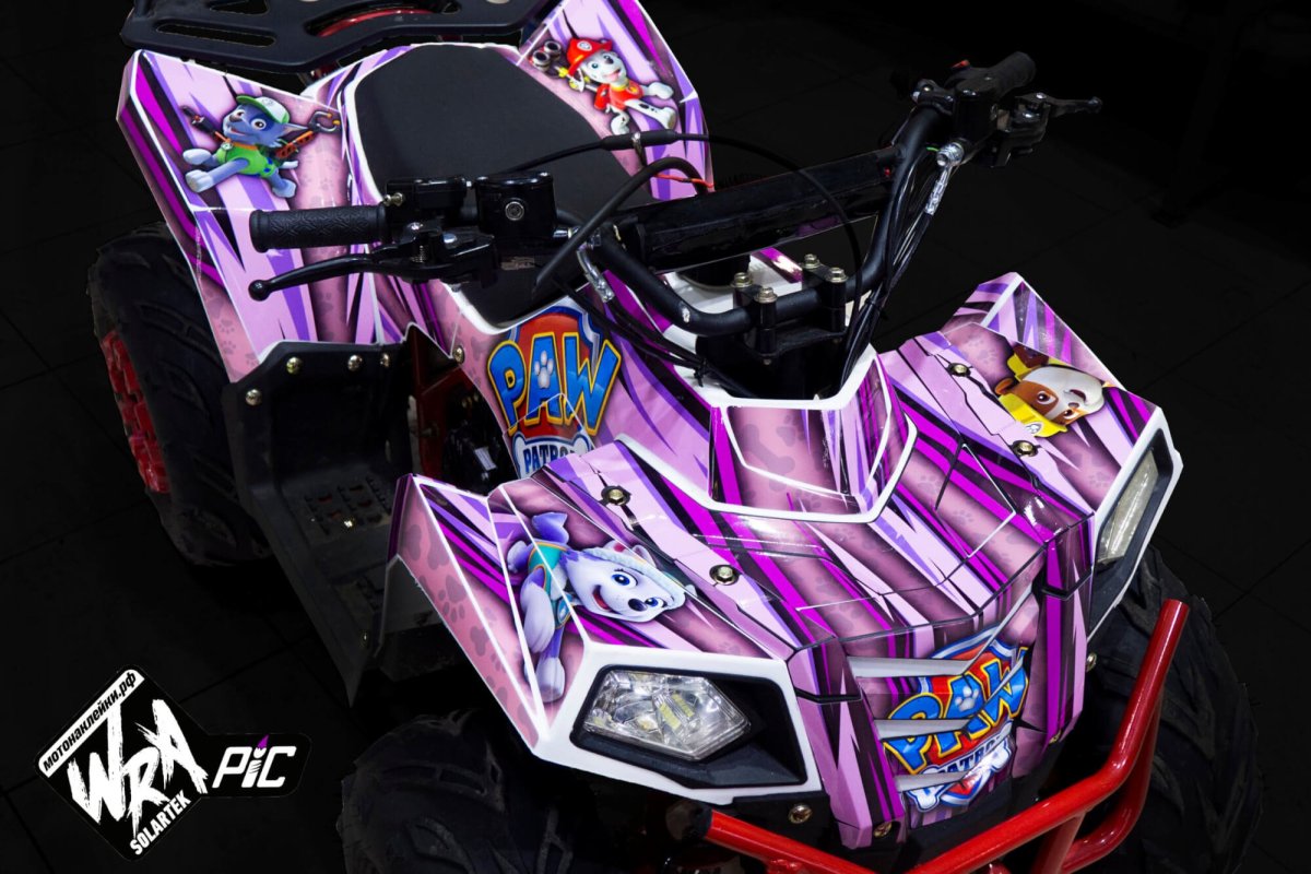 Наклейки монстра на квадроцикл