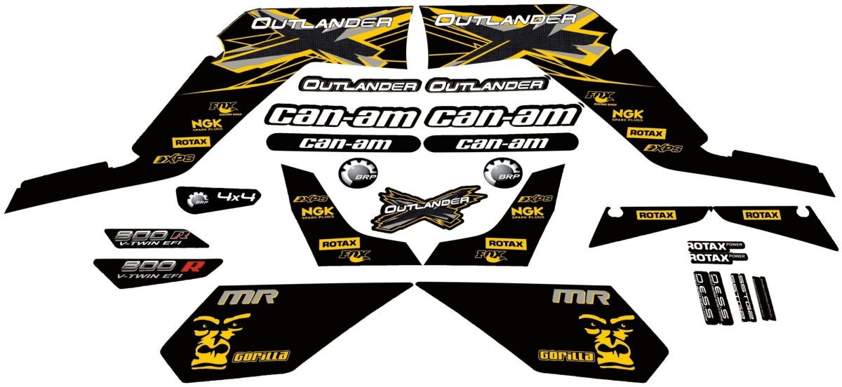 Наклейки BRP