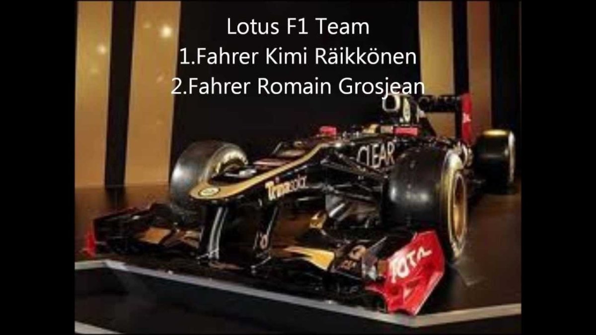 Болид ф1 Лотус