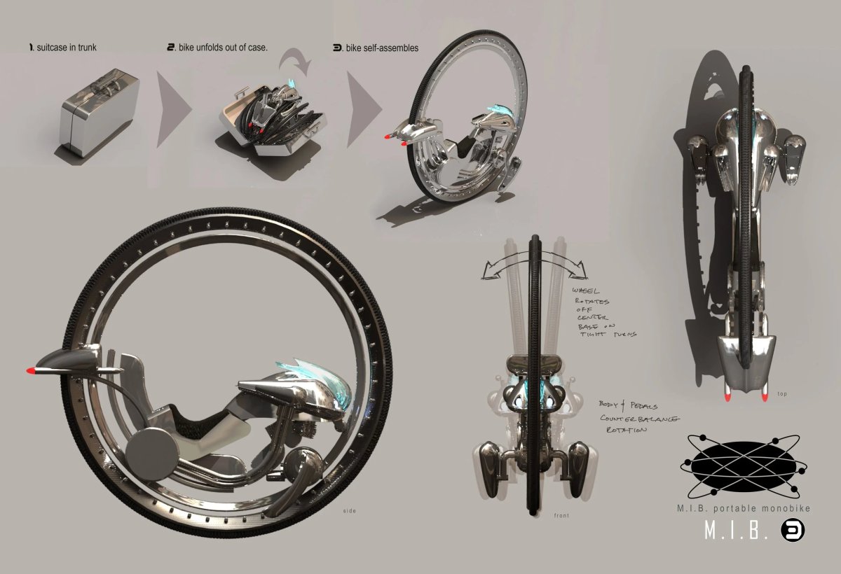 Одноколесный мотоцикл 1931