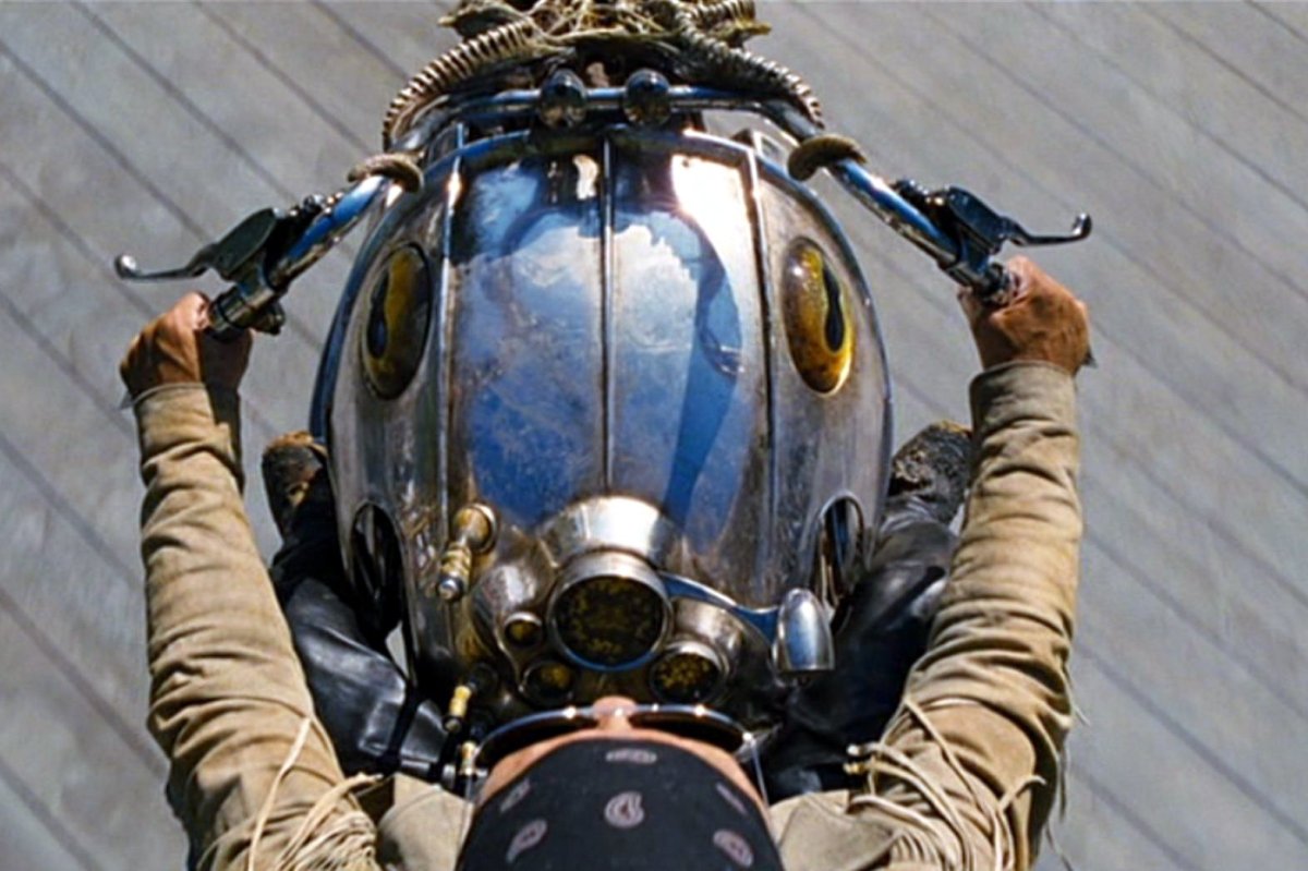 Борис животное на мотоцикле