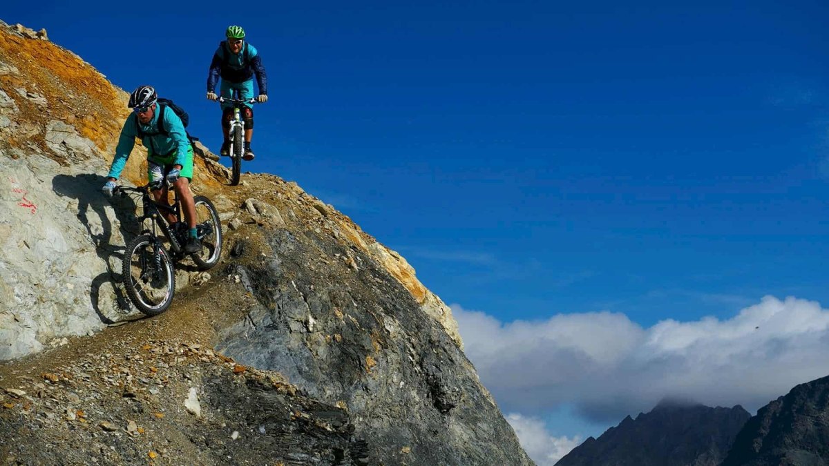Езда на горных велосипедах
