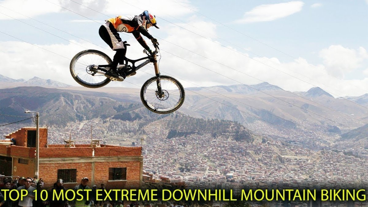 Даунхилл прыжки