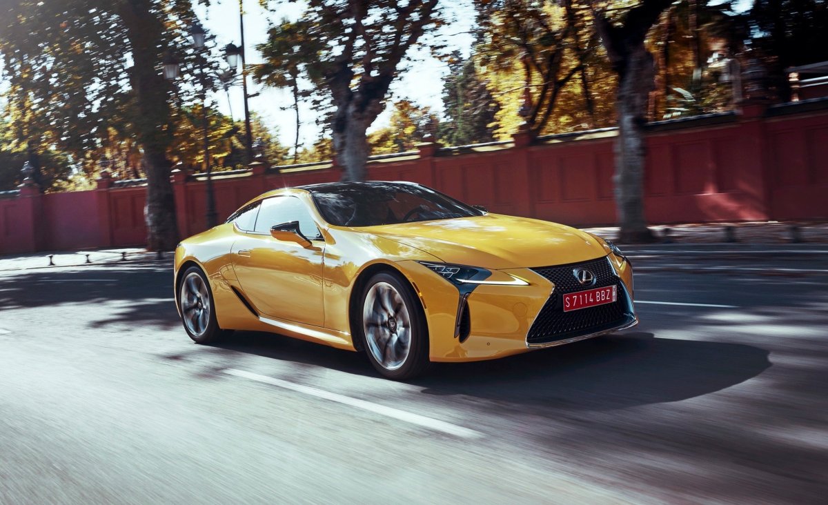 Lexus lc500 габариты