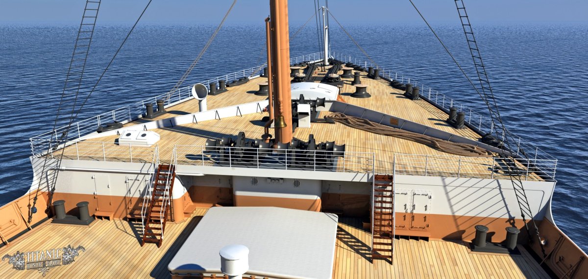 Титаник палуба