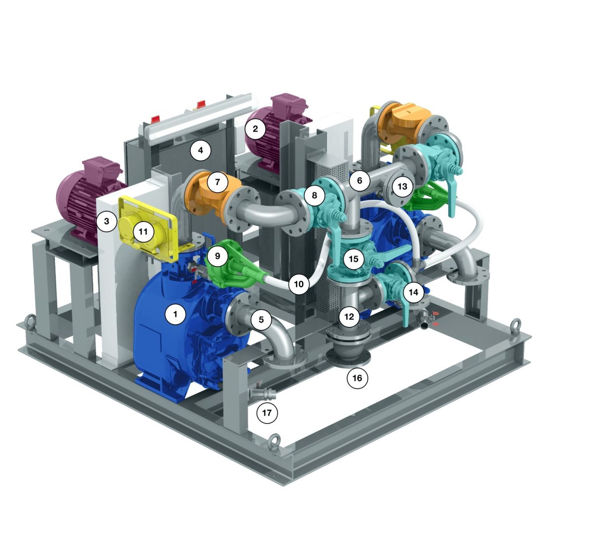 Комплектный насос