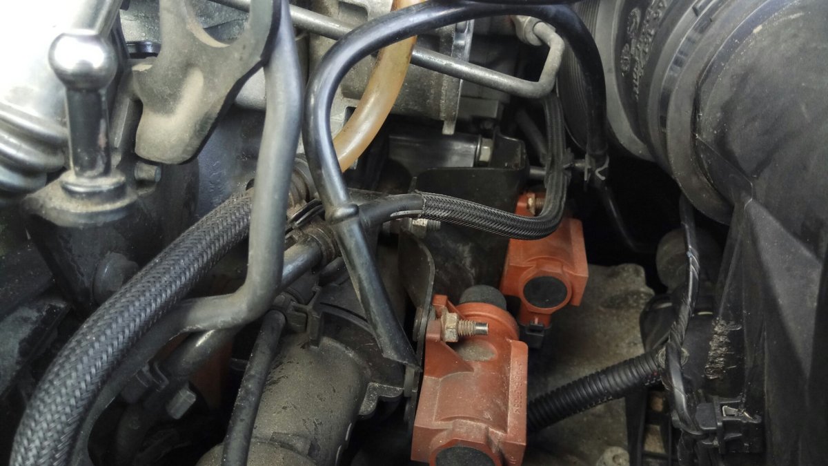 Форд Куга 1 2 0 дизель вакуумные трубки