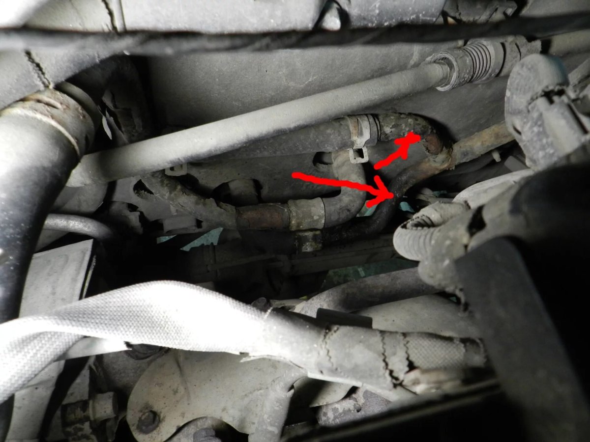 Патрубки системы охлаждения Форд Таурус 4