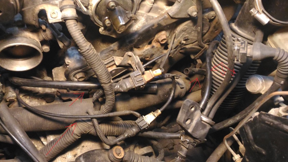 Вакуумные трубки Вольво 850