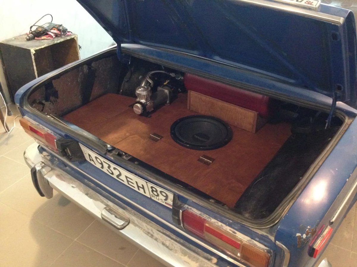 Фальшпол в багажник ВАЗ 2107