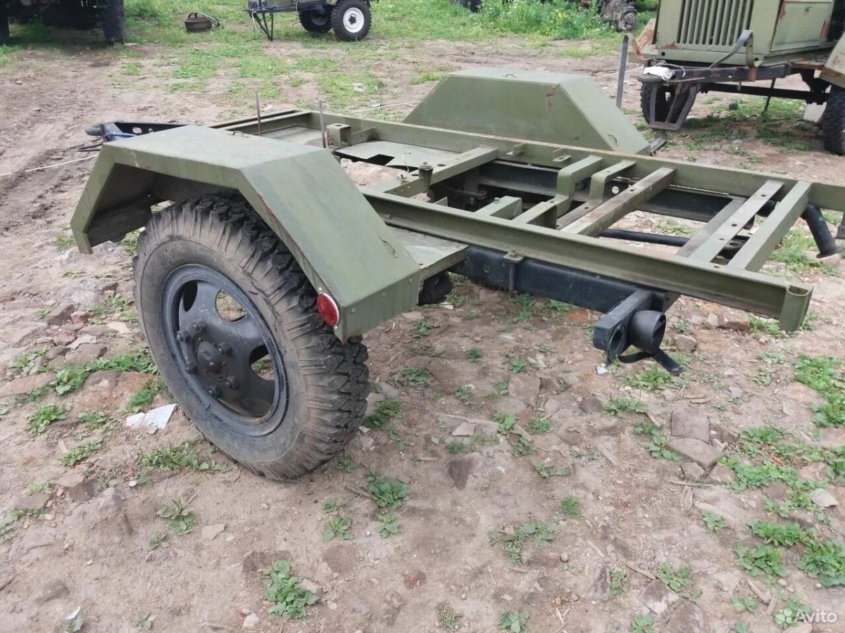 Одноосный прицеп ГАЗ-705