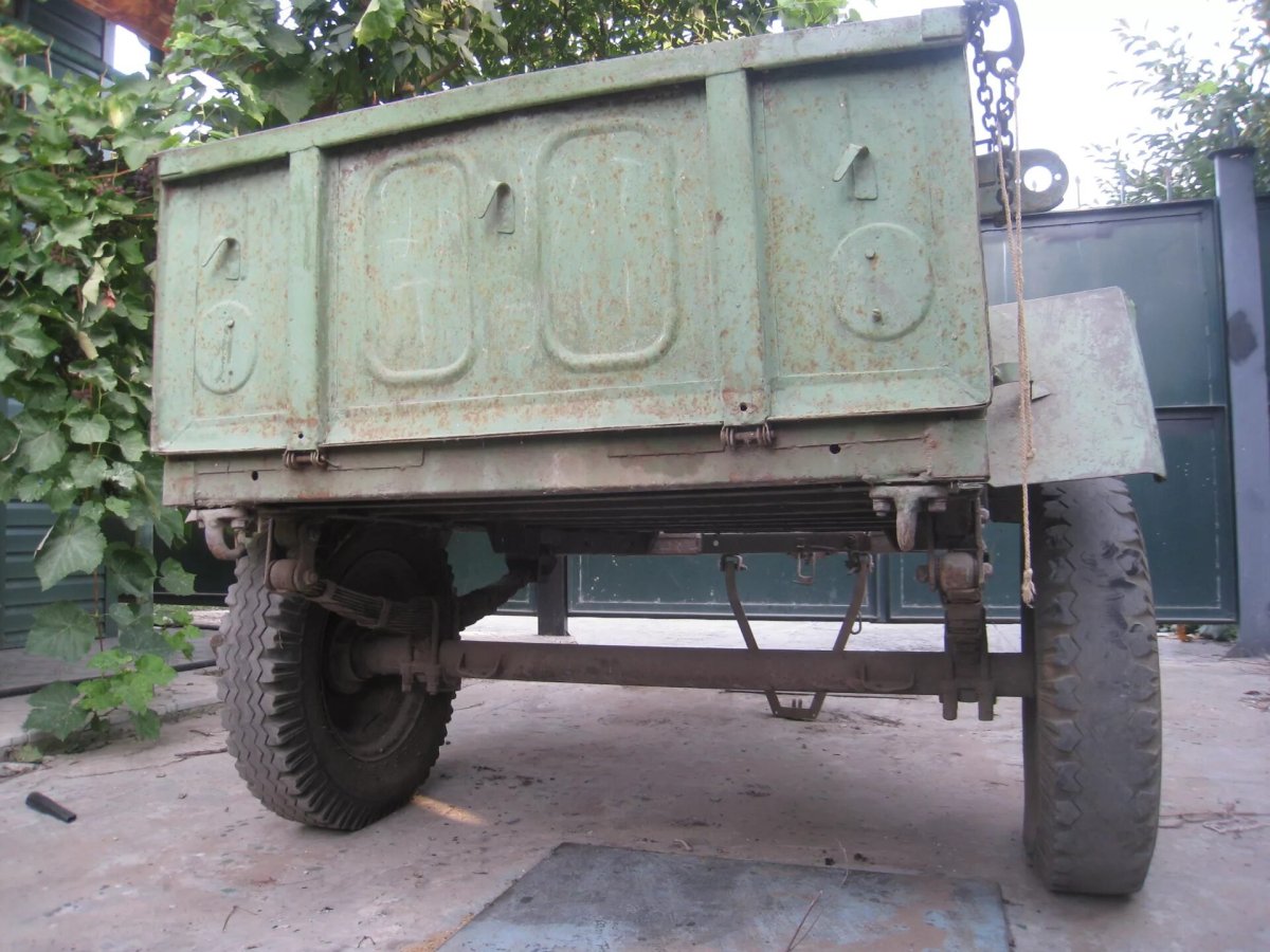 Прицеп одноосный для ГАЗ 51