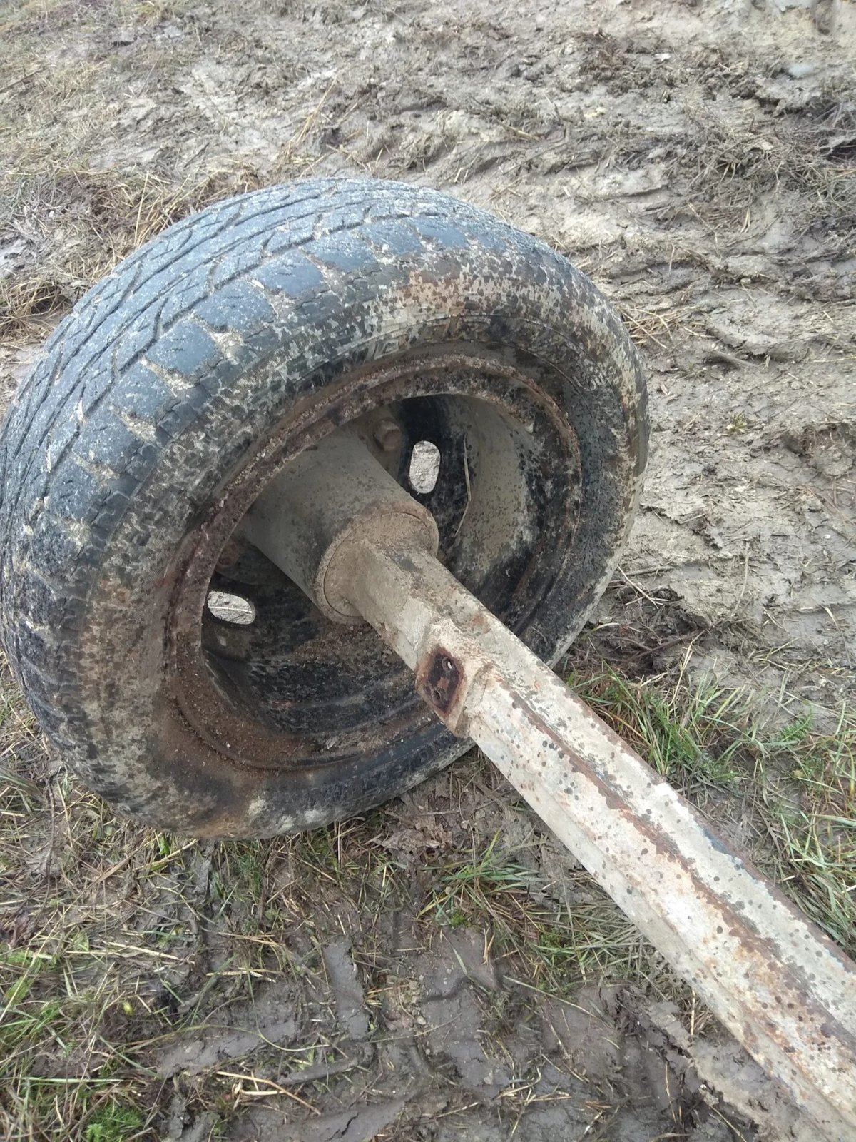 Автоприцеп ТАПЗ-755 стойка дышла