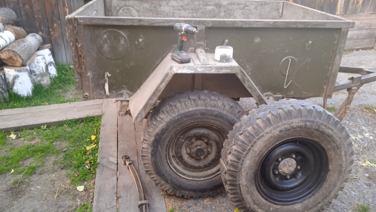 Габариты прицепа ГАЗ 704