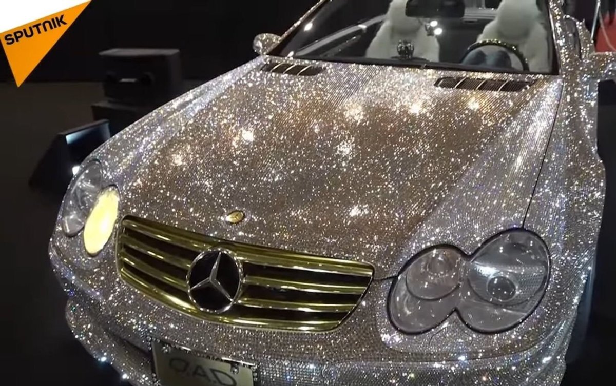 Mercedes-Benz sl600 Бриллиантовый