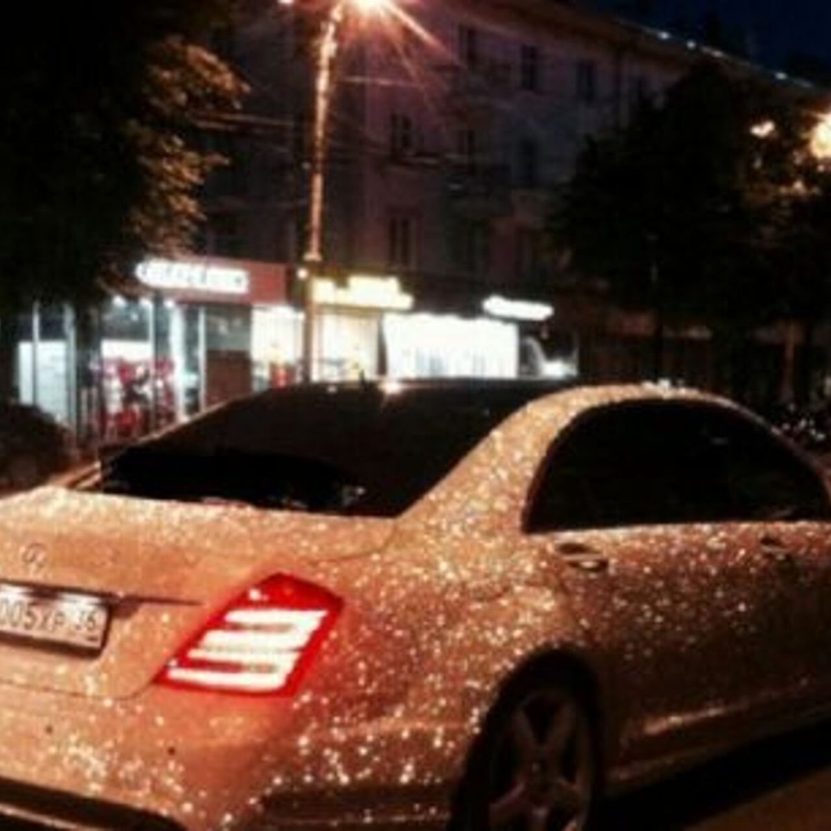 Бриллиантовый Мерседес 221