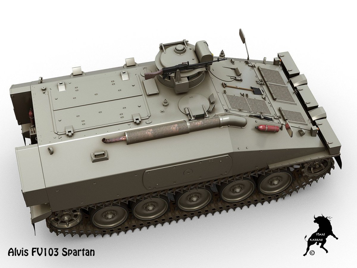 Alvis fv103 Spartan