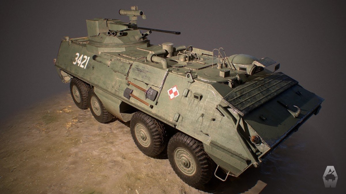 Польский БТР ot-64 Skot