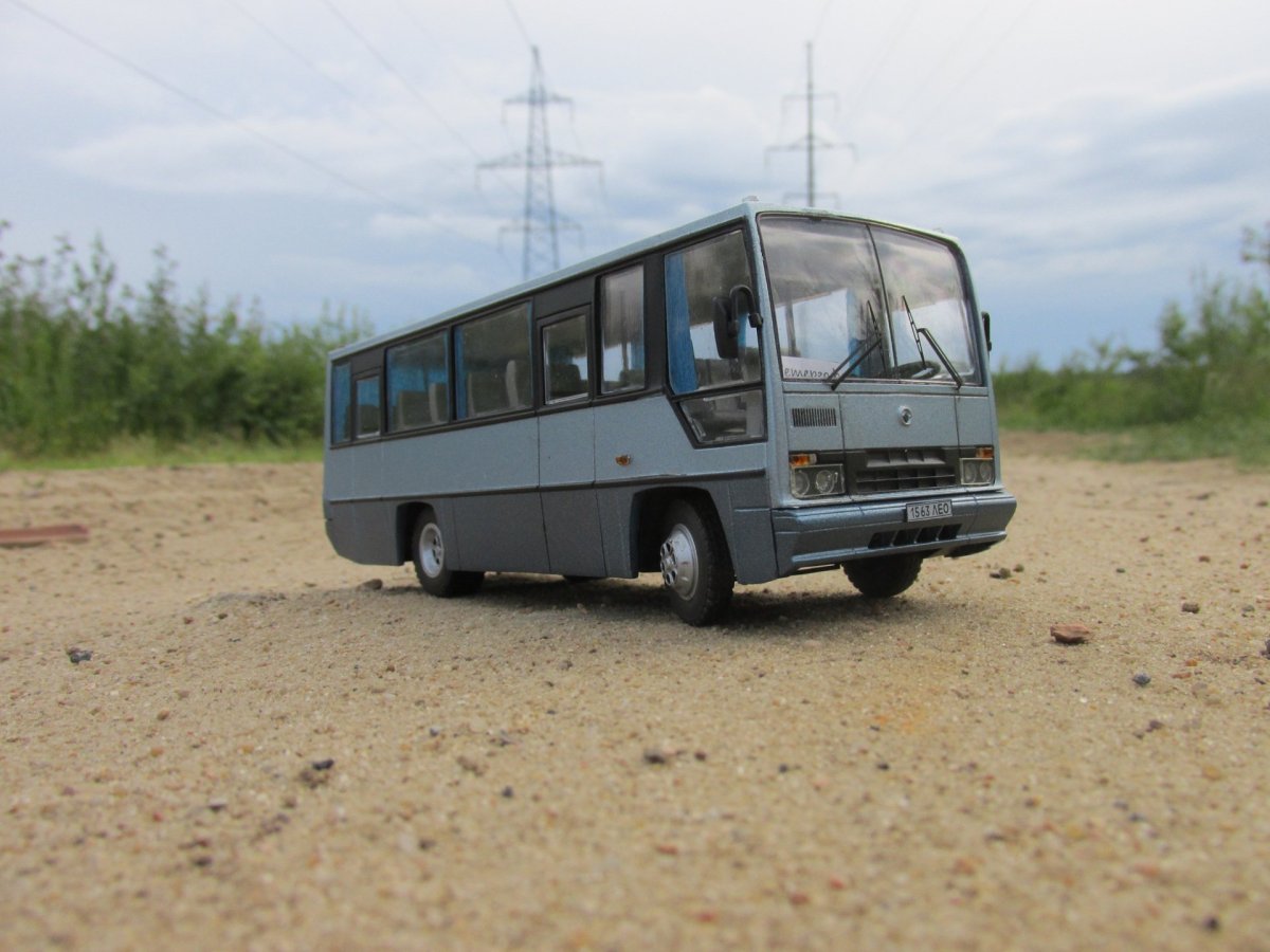 Масштабная модель автобуса ПАЗ