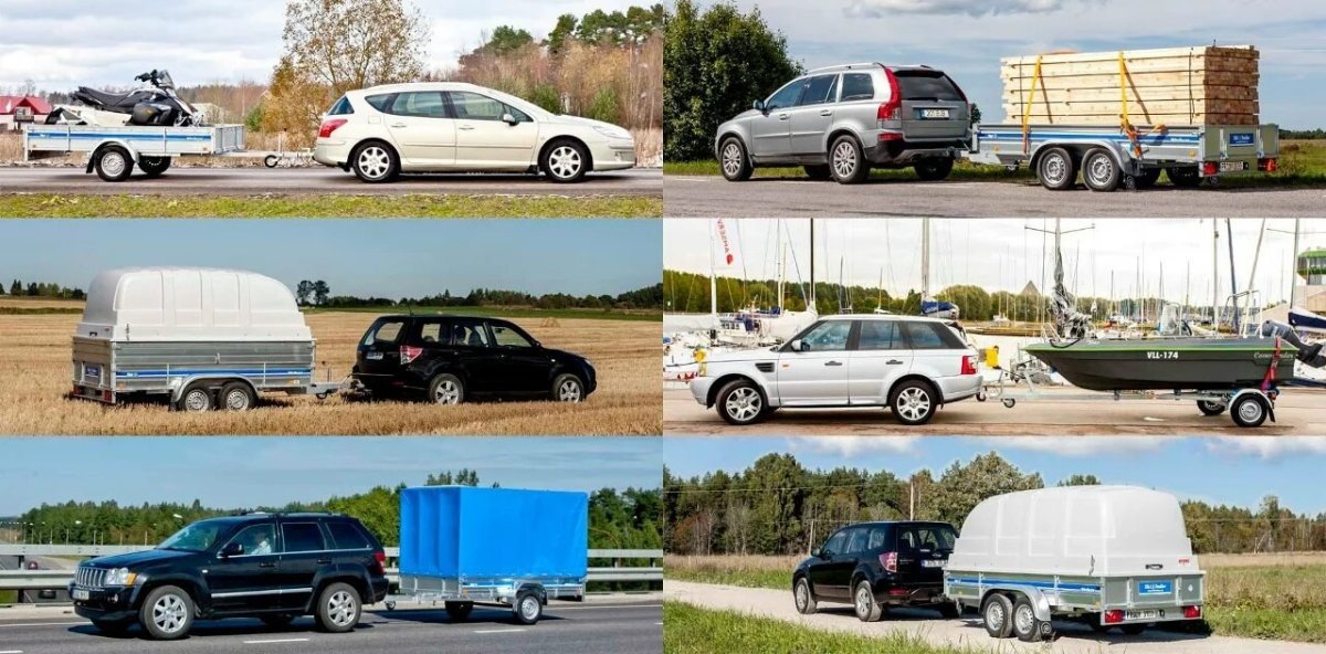 Прицепы для легковых машин